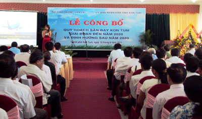 Over VND 1 5 trillion to build Kon Tum airport